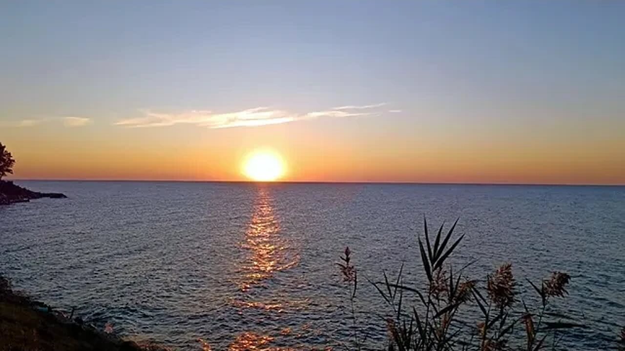 Lake Erie ~ Final Sunset of Summer in the Northern Hemisphere: September 22, 2023