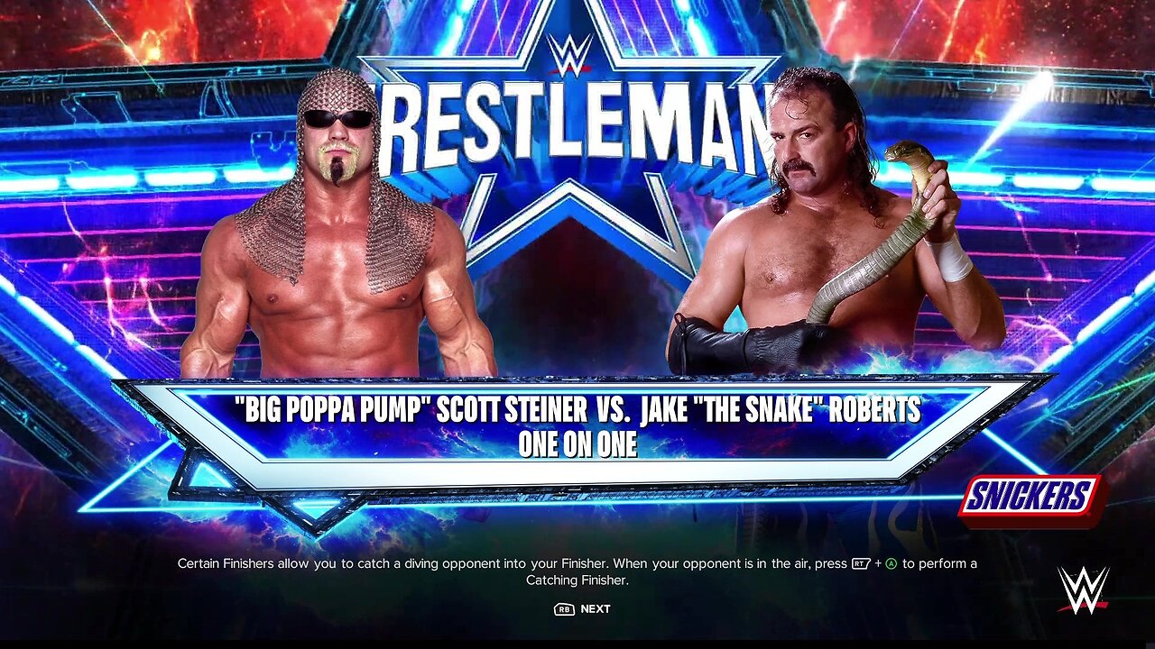 WWE 2k24 Scott Steiner vs Jake Roberts