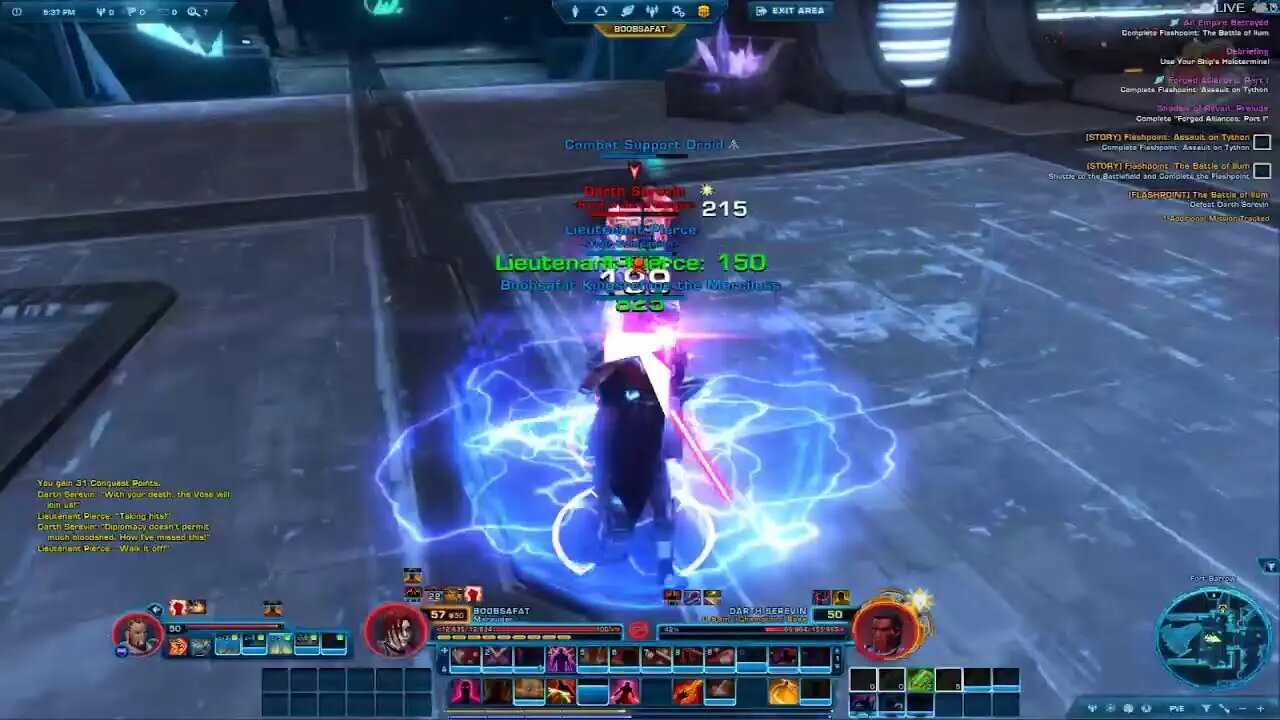 SWTOR: The Light, the Dark and the Ugly. Lv 56 Sith Marauder