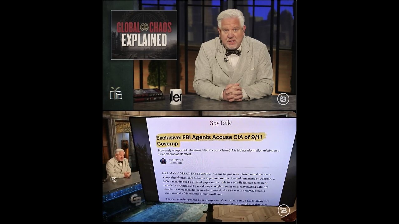 GLENN BECK: FBI ACCUSES CIA FOR 911 COVERUP...