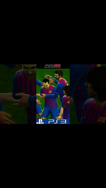 Andres Iniesta Goal & Celebration- PES 2012 PS3 #shorts