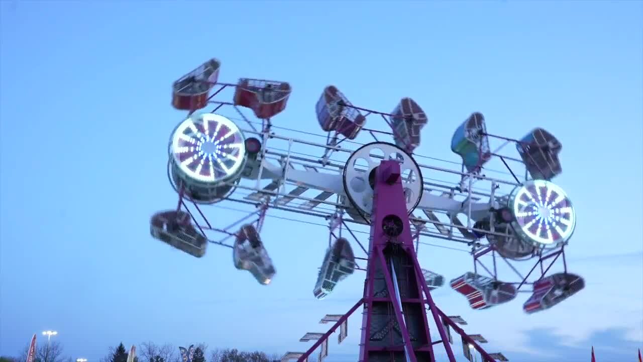 Lansing spring carnival is underway on Cedar Street until May 2