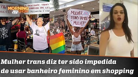 Confusão em shopping: o uso de banheiro feminino por trans