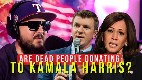 Are dead people donating to Kamala Harris?!