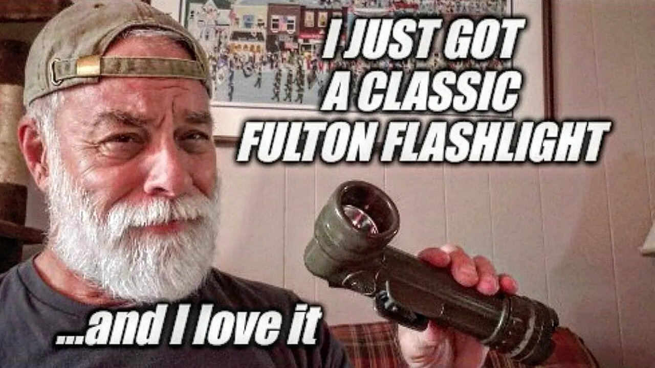 The classic Fulton Flashlight Review AND the LED conversion kit