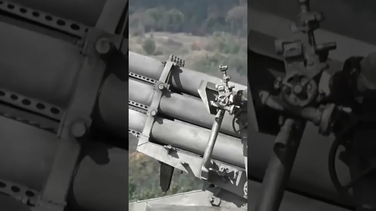 Z 🅾️ V 🇷🇺 Russian Rocket strikes with 220-mm "Uragan MLRS" crews 🇷🇺