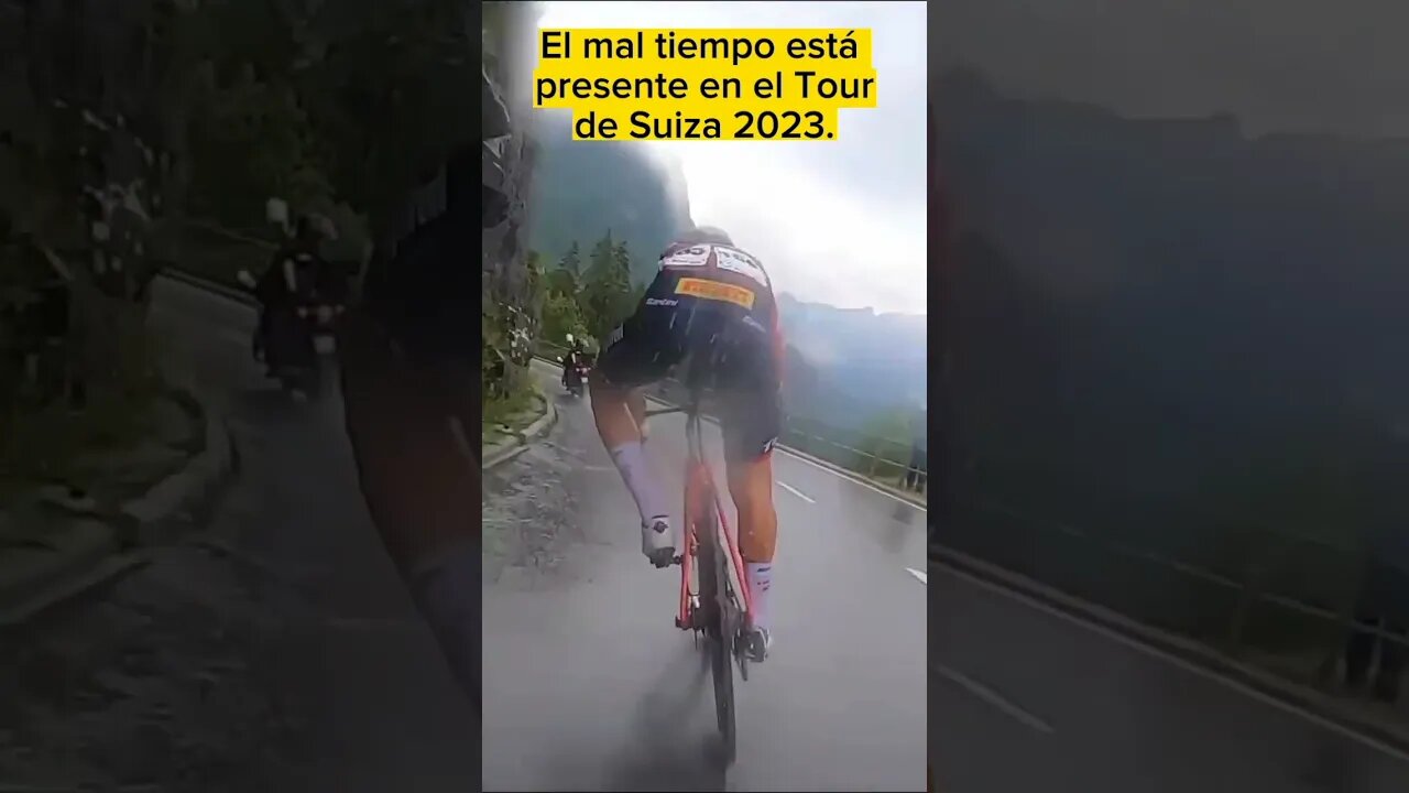 El mal tiempo aparece en la montaña.