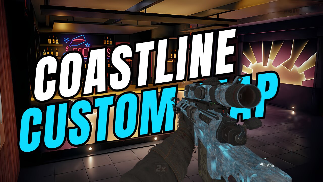 RAINBOW SIX SIEGE COASTLINE CUSTOM ZOMBIES GAMEPLAY IN BLACK OPS 3