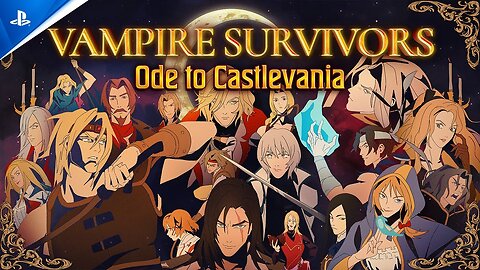 Vampire Survivors Ode to Castlevania DLC - Trailer PS5 & PS4 Games - Latest Update & Release Date