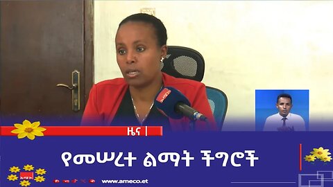 የመሠረተ ልማት ችግሮች