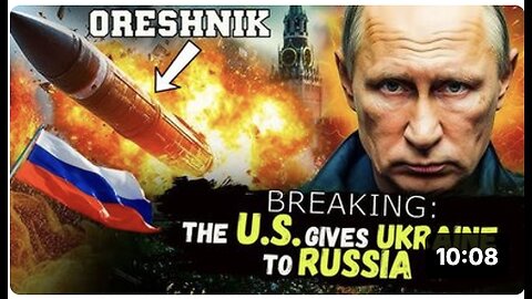 The US agreed to Putin's Terms After Seeing The Power of the Hypersonic Ballistic Missile 'ORESHNIK'