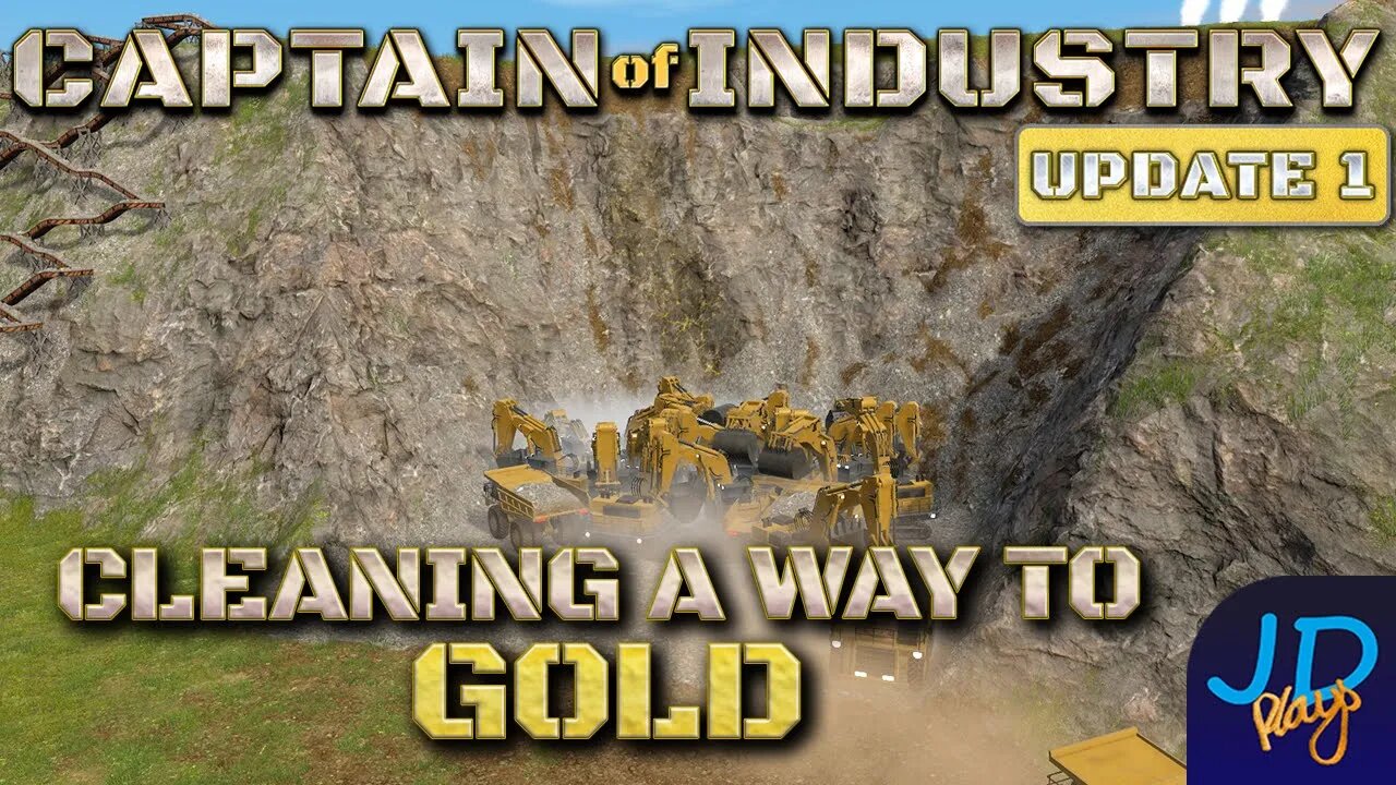 Cleaning our way to GOLD 🚛 Ep50🚜 Captain of Industry Update 1 👷 Lets Play, Walkthrough