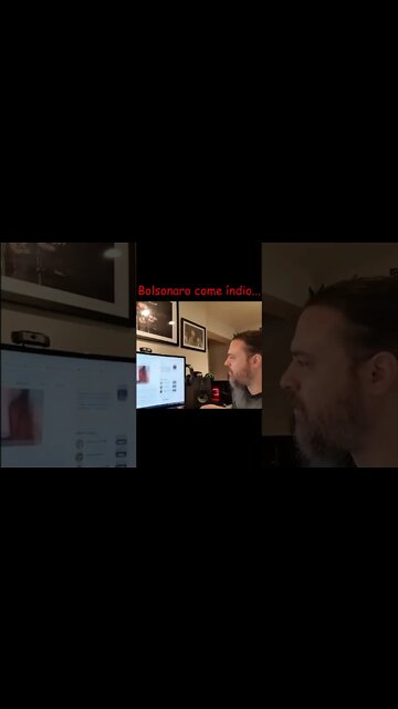 Bolsonaro come índio? - Nando Moura React #shorts