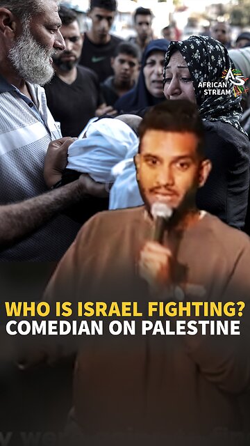 WHO IS ISRAEL FIGHTING? COMEDIAN ON PALESTINE