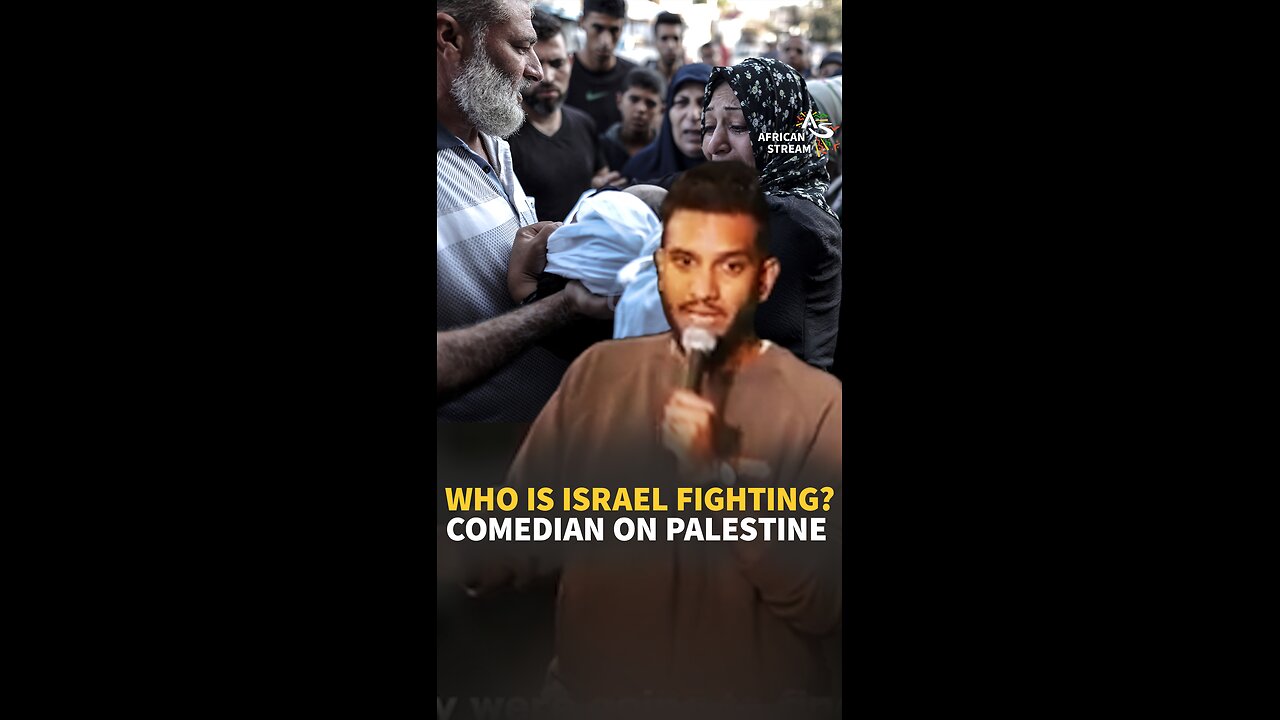 WHO IS ISRAEL FIGHTING? COMEDIAN ON PALESTINE