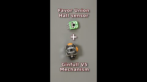 Favor Union Hall Sensor + Ginfull V5 Joystick Mechanism