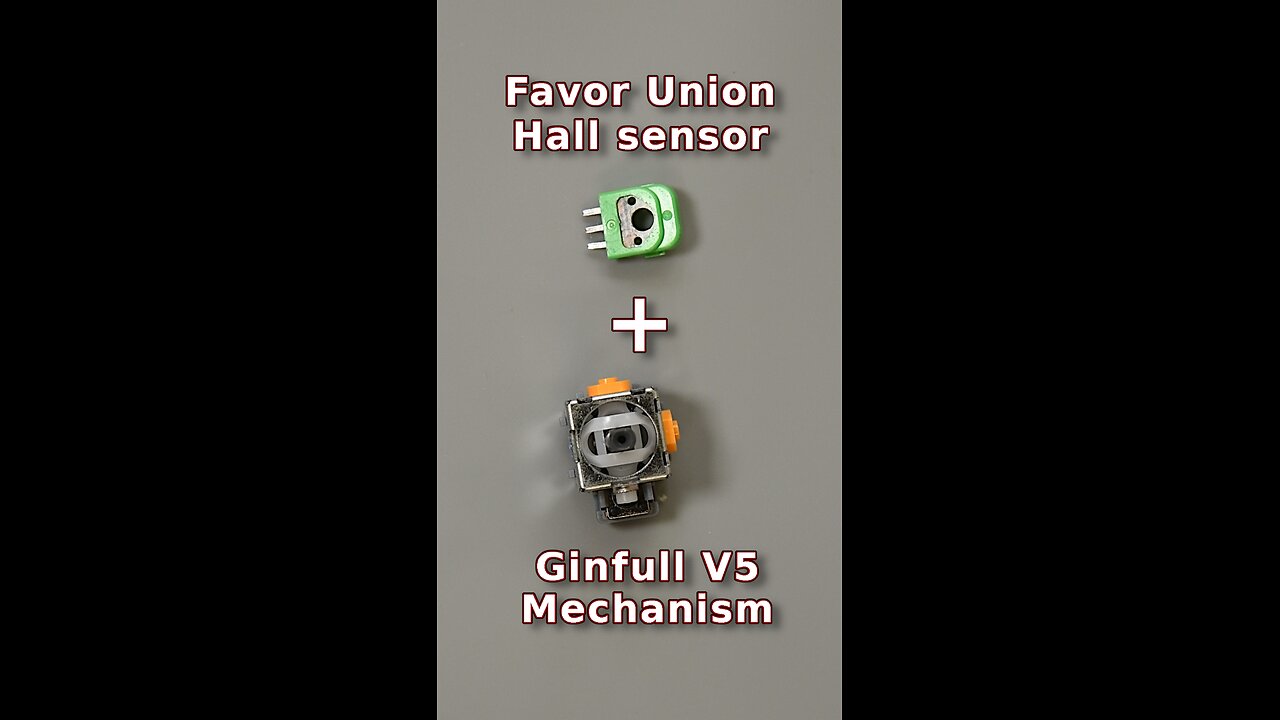 Favor Union Hall Sensor + Ginfull V5 Joystick Mechanism