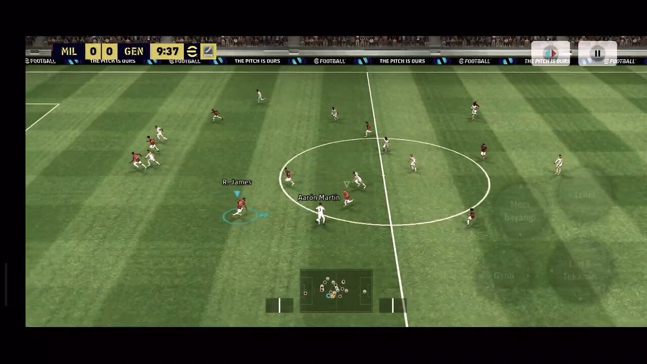 e Football gameplay