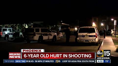 Child in vehicle shot in Phoenix