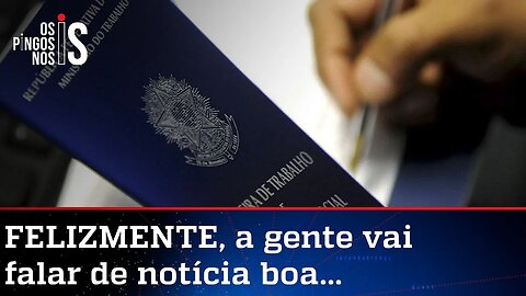 Economia segue em "despiora", e Brasil cria 280 mil vagas de emprego