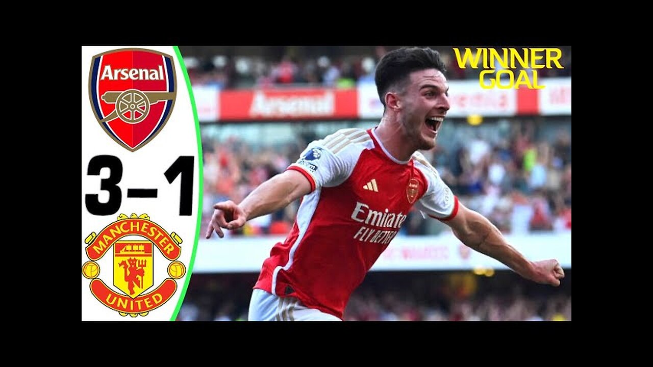 Arsenal vs manchester united : match highlights