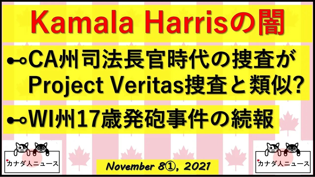 PV×FBIの背後にHarris？/WI州裁判続報
