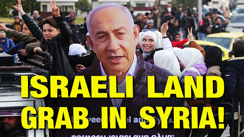 Netanyahu GIDDY As Israel Snatches Up Syrian Land! w/ Richard Medhurst