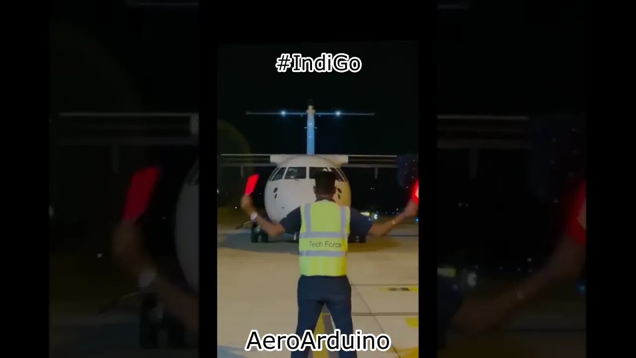 Watch IndiGo Propeller Arrival #Aiation #Fly #AeroArduino