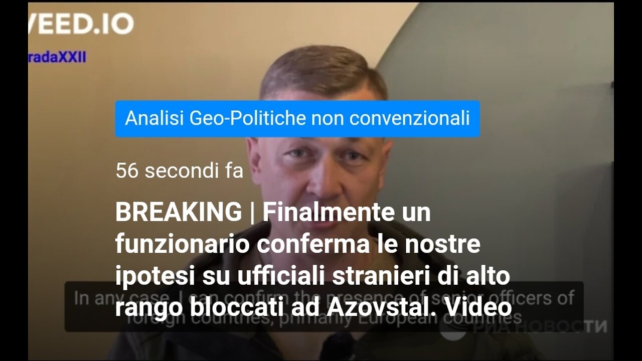 Yan Gagin, consigliere capo della Repubblica Popolare di Doneck,