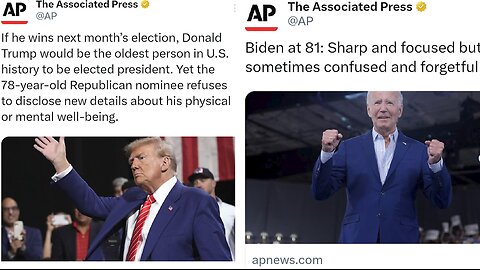 AP Called Out For Publishing News Headlines Attacking Trump, Praising Biden