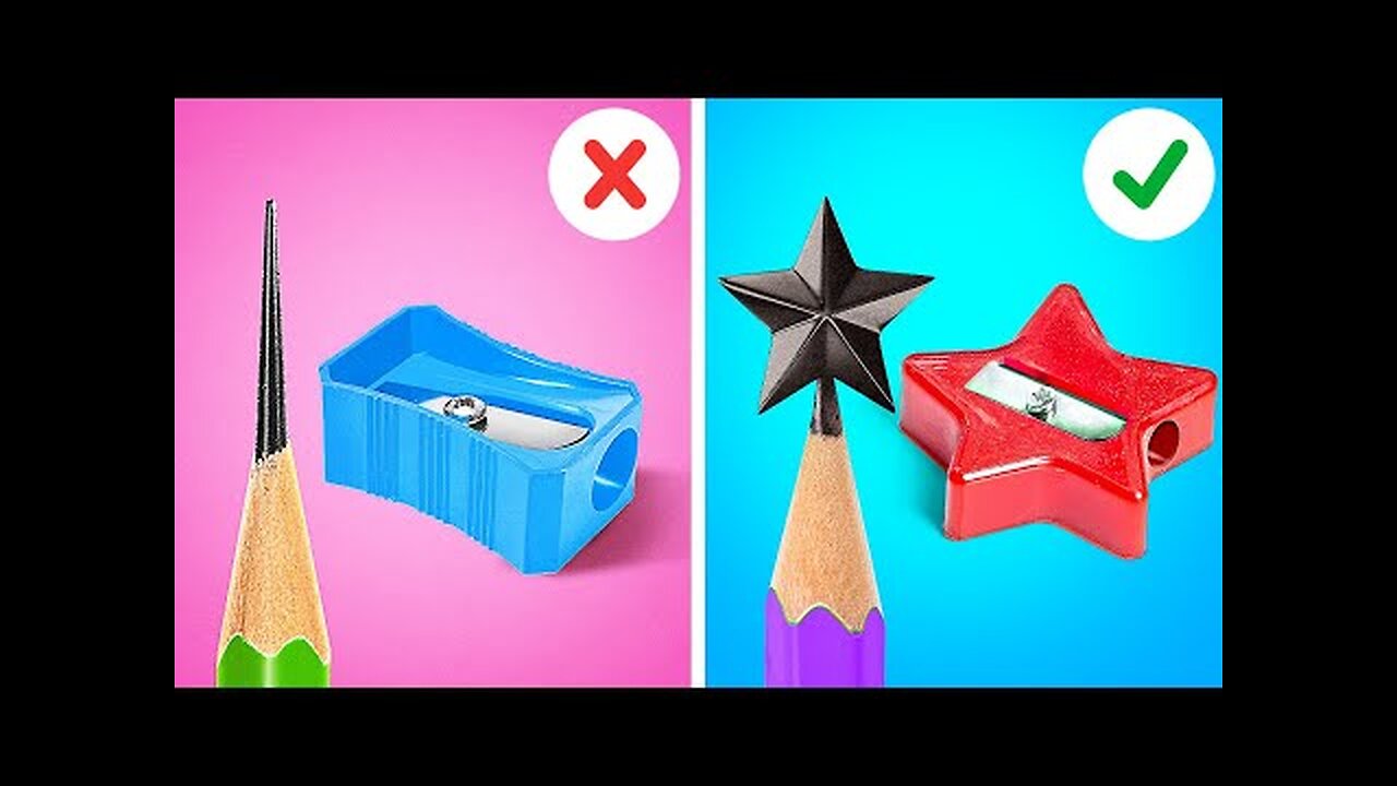 EASY CRAFTS FOR BACK TO SCHOOL ✏️ FUNNY DIY SCHOOL HACKS 🏫