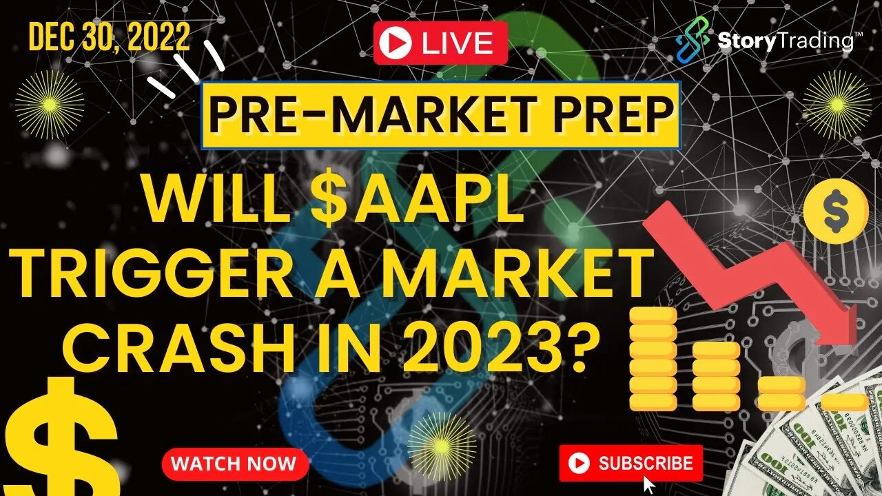 12/30/22 PreMarket Prep: Will $AAPL Trigger a Market Crash in 2023?