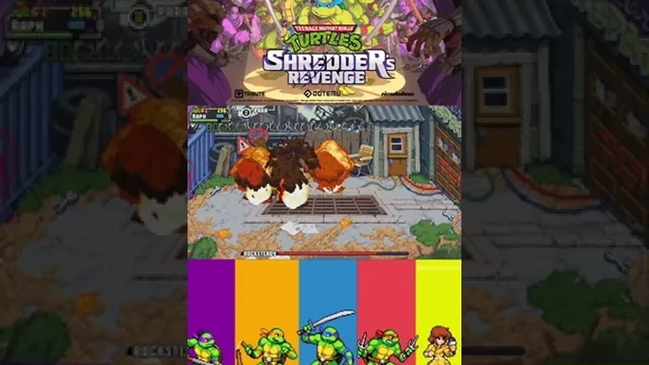 Tartarugas Ninjas Gameplay - parte 12 #shorts