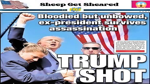 They Took Their Shot And Missed! Assassination Attempt Against Trump Analysis