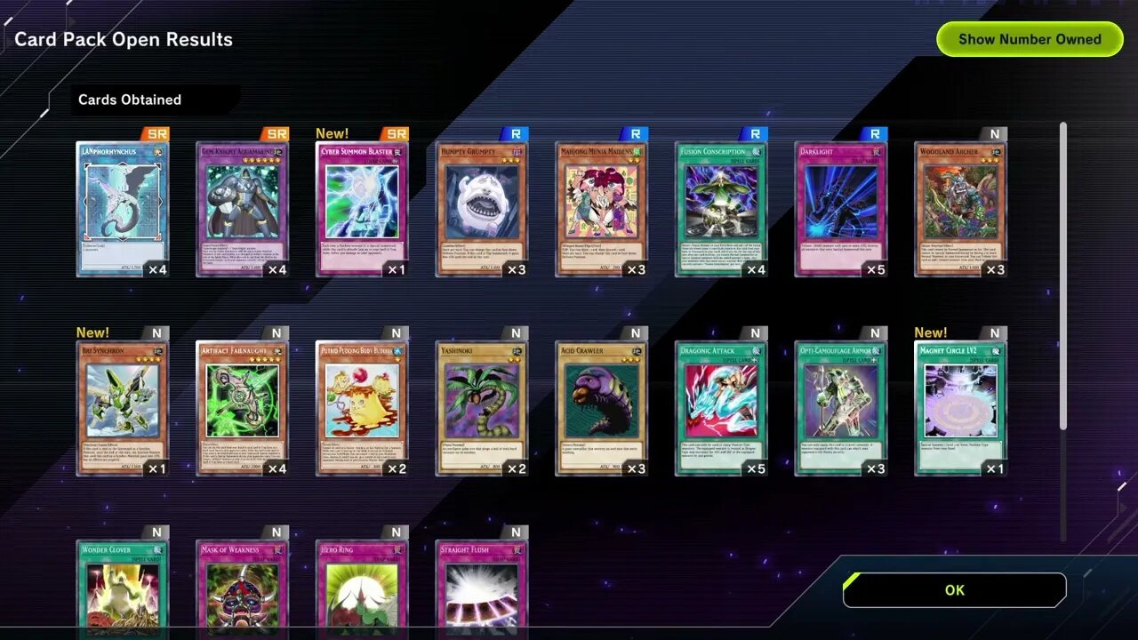 Opening 535 Legacy packs for ojama cards (Yu-Gi-Oh! Master Duel)