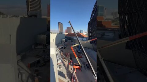 Las Vegas MGM Sphere progress.