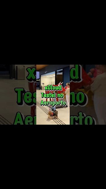 Testei xCloud no Wifi Público do Aeroporto #shorts
