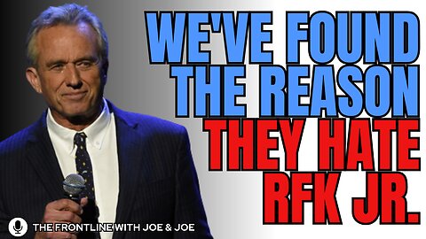 LOOK AT THIS! The Reason They HATE RFK Jr. So Much!