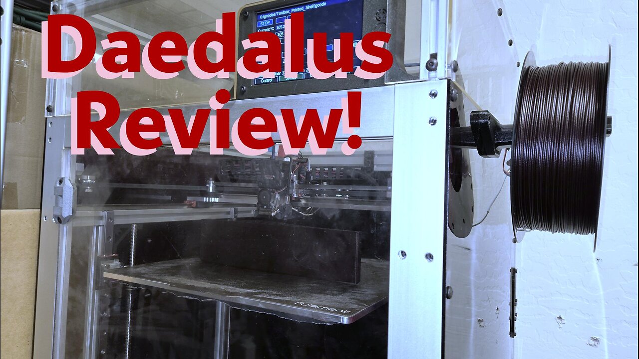 Project R3D Daedalus Review - 8 months in the making. #3dprint #3dprinting