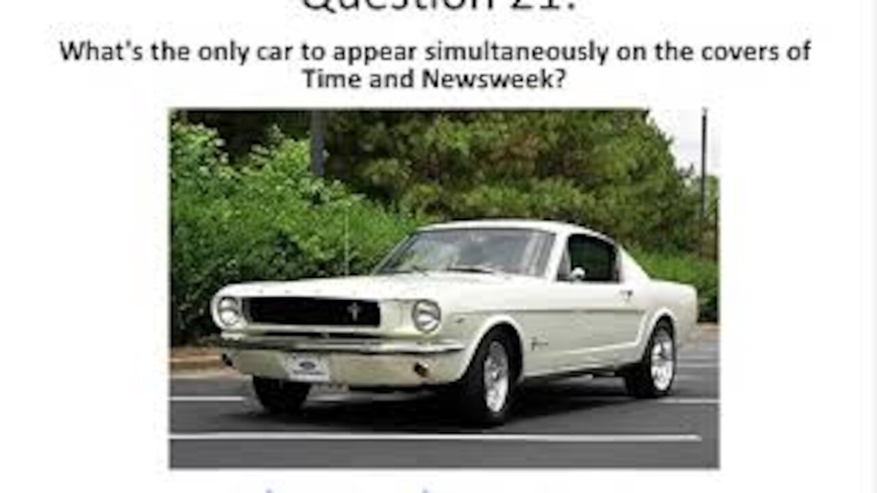 39 Car Trivia Questions In 10 Minutes - Over 100 Car Facts - Can You Do It? | MichaelWilliams67
