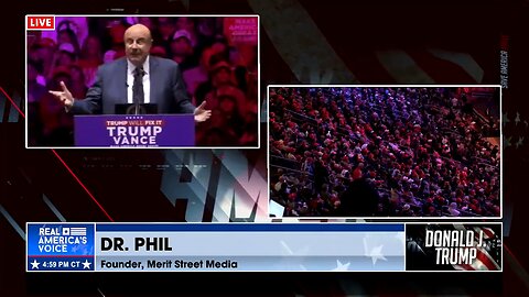 ⚡Dr. Phil Just Risked It All With a Surprising Speech in Support of PDJT