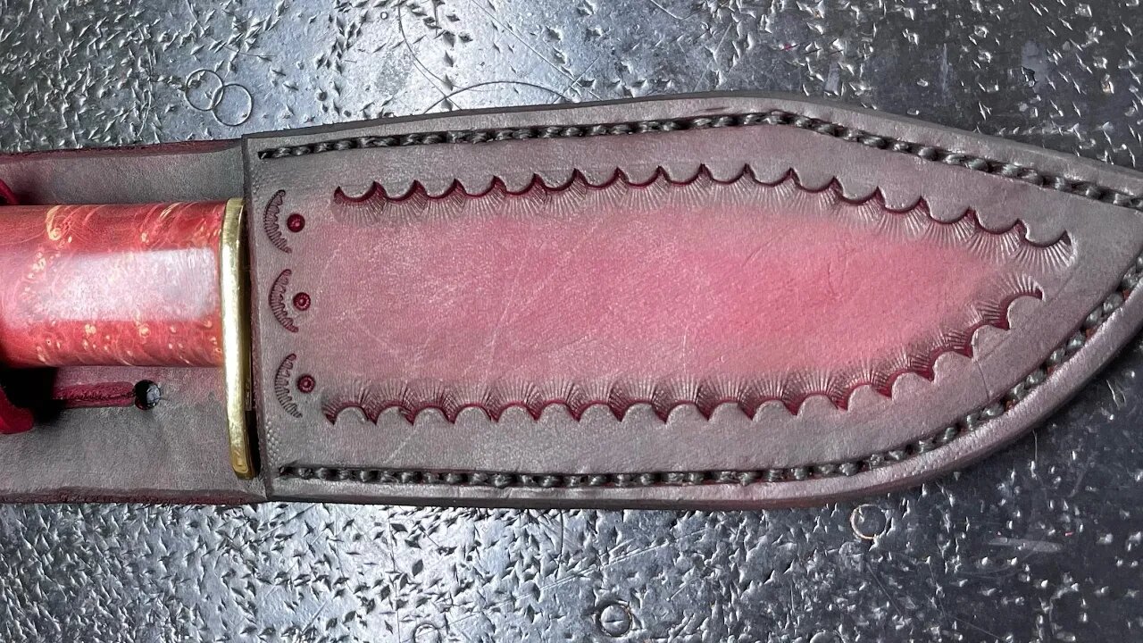 Finally made a sheath for the Texas 45 that I’m happy with