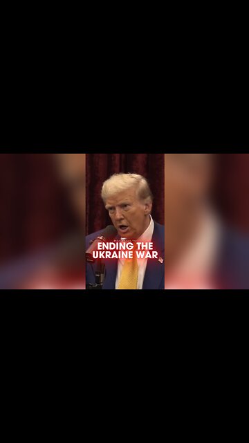 Joe Rogan: Trump Will Broker a Peace Deal Between Ukraine & Russia