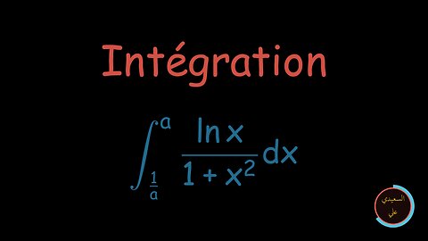 Calcul d'une intégrale