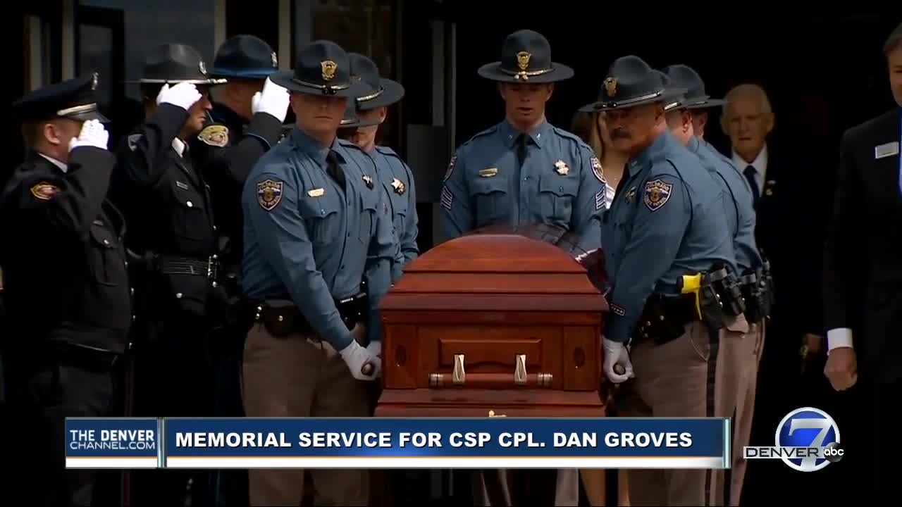 Full memorial service: Cpl. Dan Groves remembered as passionate family man, dedicated public servant