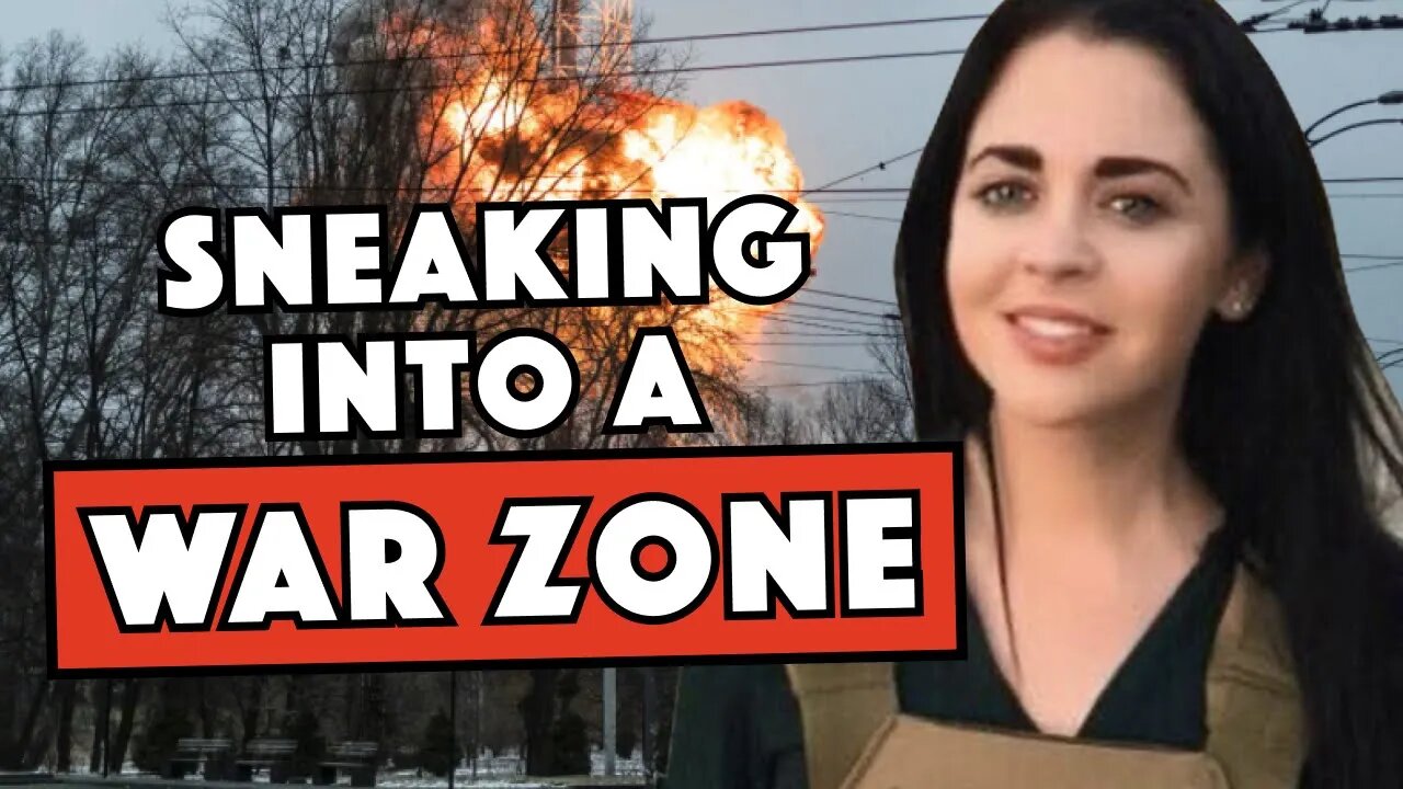 After the Russian invasion, she sneaked into Ukraine to report the war