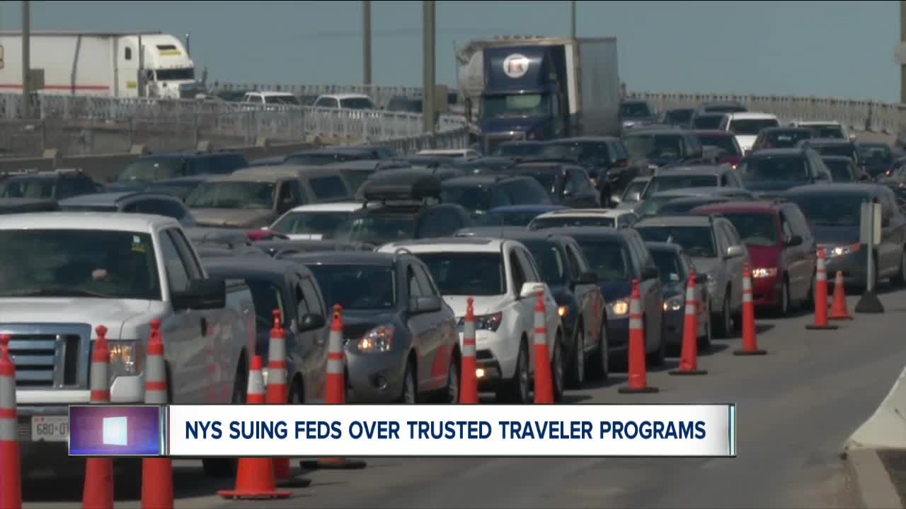 NYS suing Feds over Trusted Traveler Programs