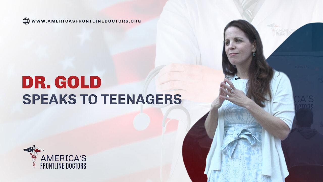 Dr. Gold Speaks to Teenagers