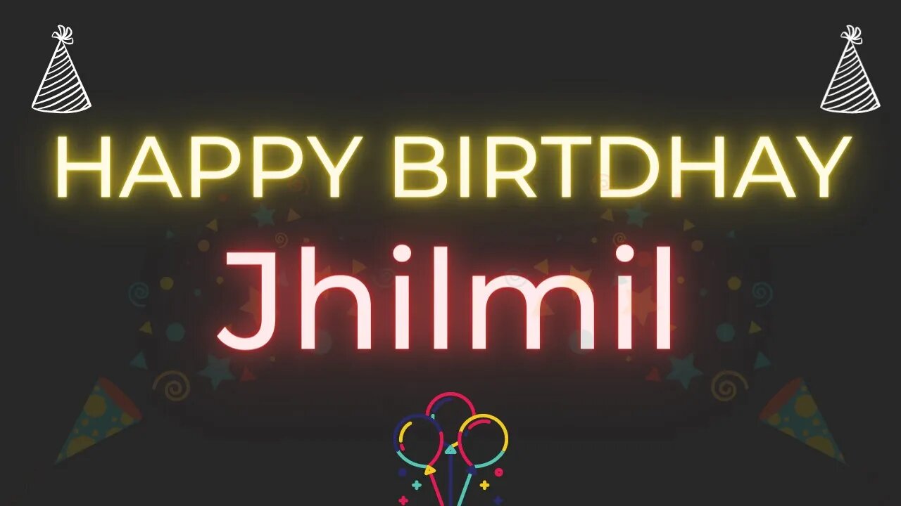 Happy Birthday to Jhilmil - Birthday Wish From Birthday Bash