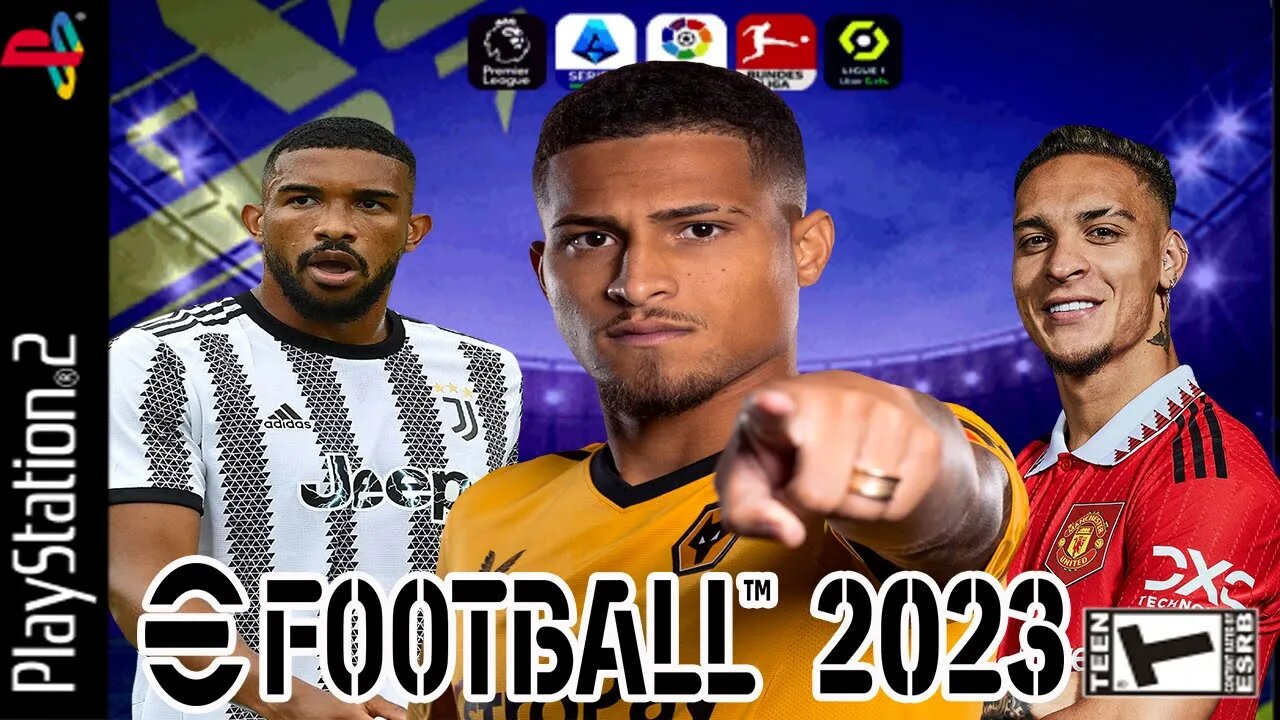 PES 2023 (PS2) ATUALIZADO LANÇAMENTO COM CAMERA PS4